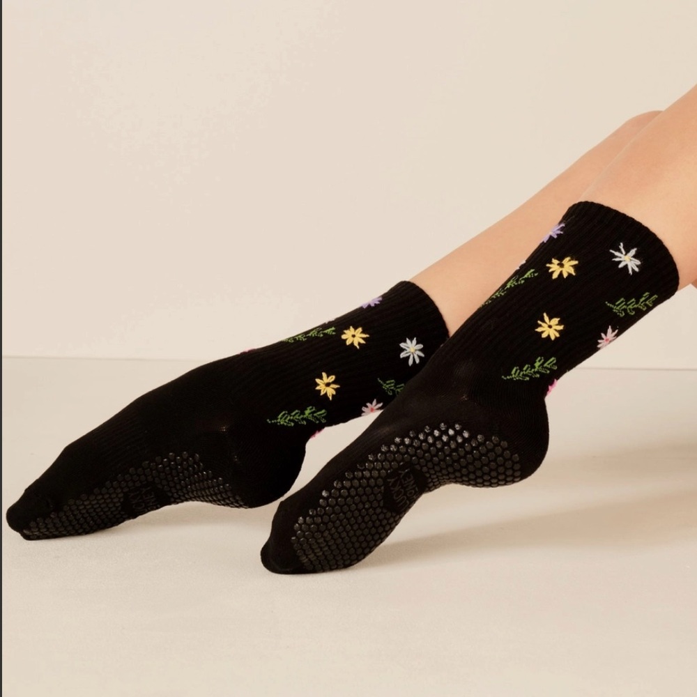 Lucky honey Wild Flower Grip Sock